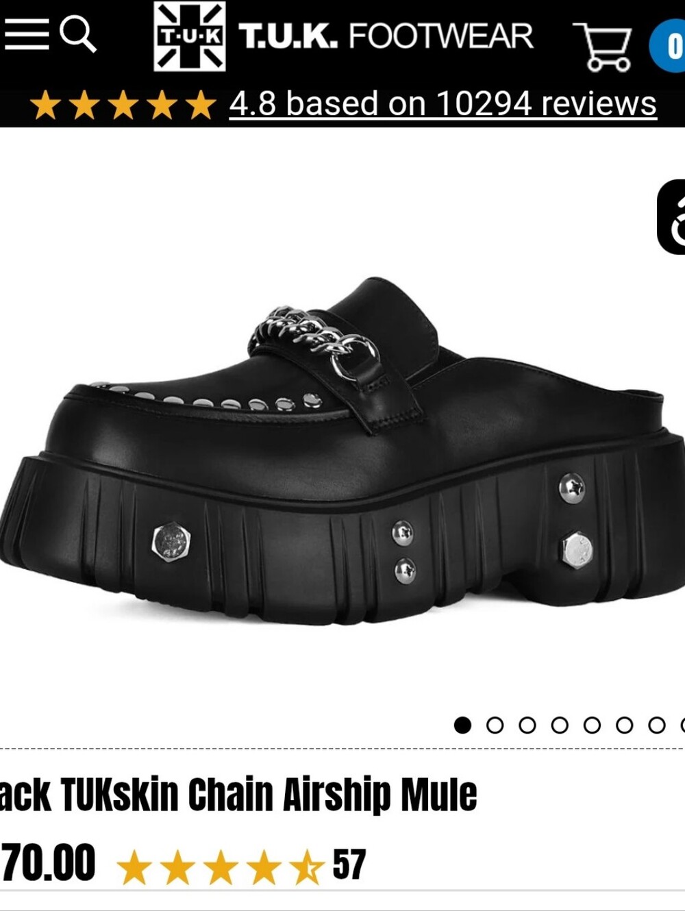 T.U.K Chain Airship Loafers